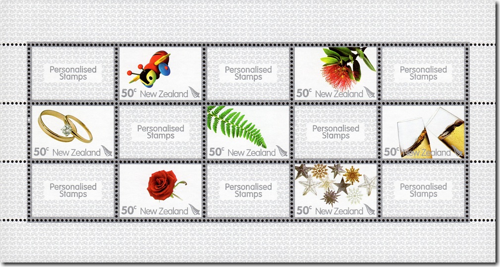 2007 Personalised Stamps (Postal Increase)