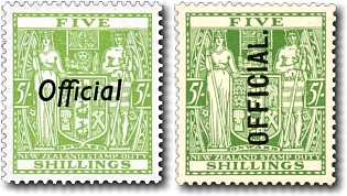 1933 Arms Postal Fiscal Officials