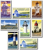 1969 Lighthouses - Centenary of the New Zealand Government Life Insurance Office