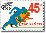 1992 Olympic Design A Stamp Competition Winner