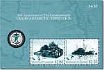 2007 Ross Dependency - 50th Anniversary of the Commonwealth
Trans-Antarctic Expedition