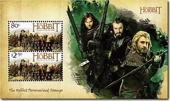2014 The Hobbit Personalised Stamps